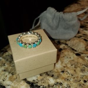 Turquiose Eternity Ring